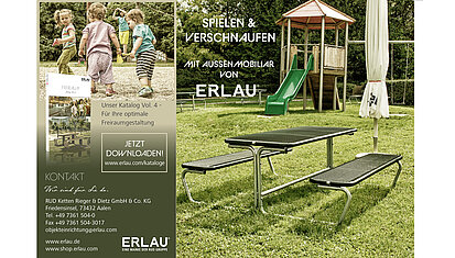 Sitzgruppe für Spielplätze | Erlau Erlau Sitzgruppen für Spielplätze