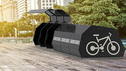 Fahrradbox Pedalo Radbox | Erlau
