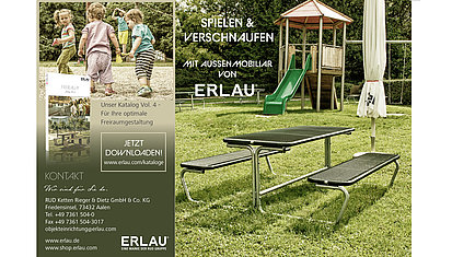Sitzgruppe für Spielplätze | Erlau Erlau Sitzgruppen für Spielplätze