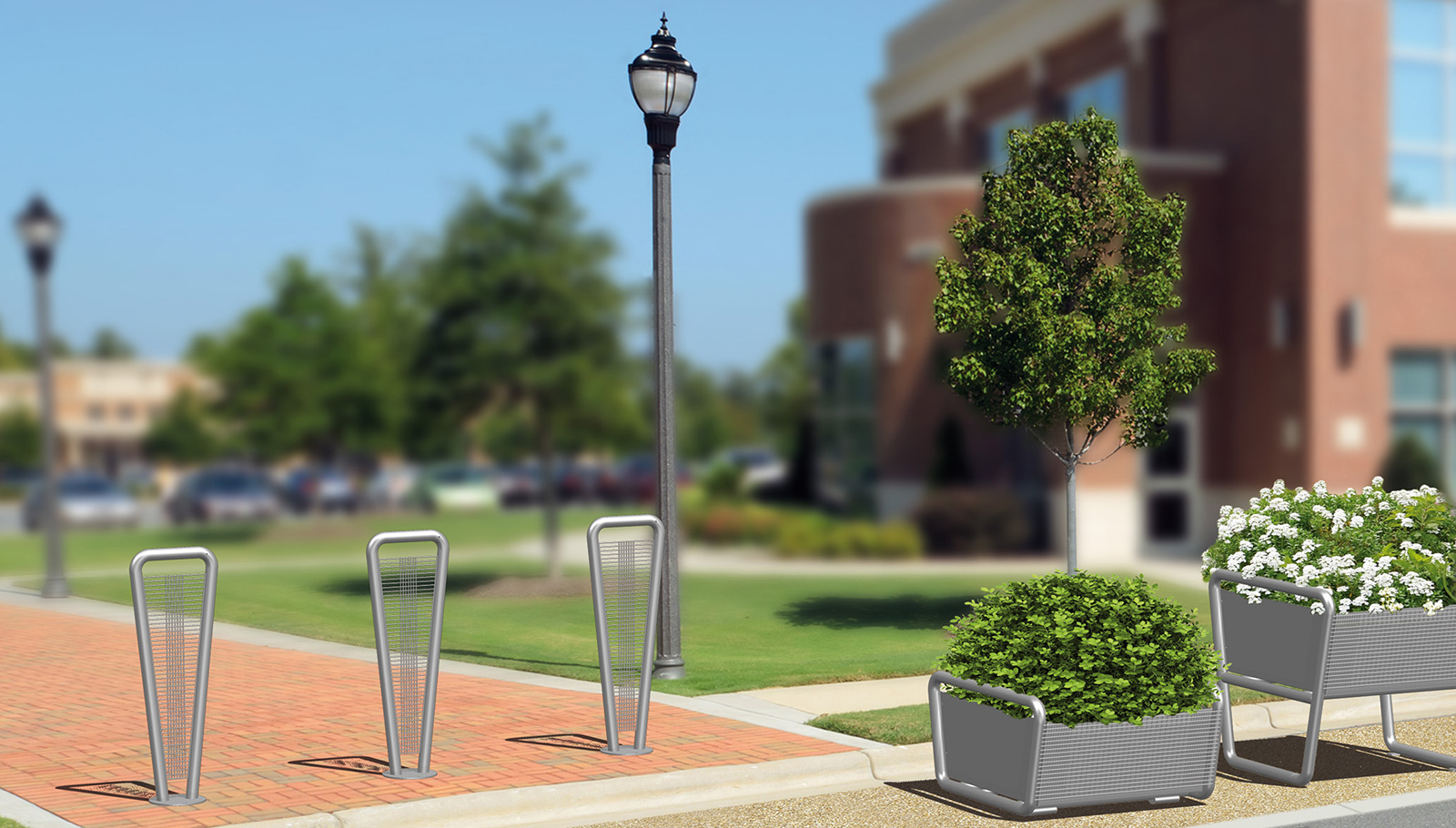 Bollards & planters Safety & elegant design Erlau